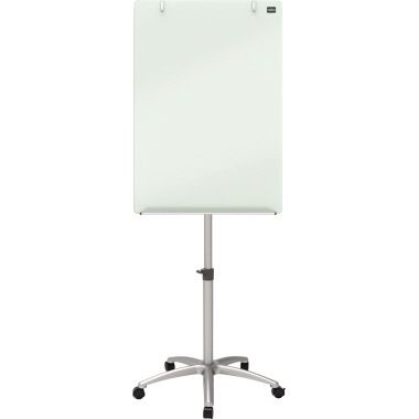 Nobo Weiss Präsentationstafel, Diamond Glas Mobiles Flipchart (70 X 100 Cm) - Bild 4