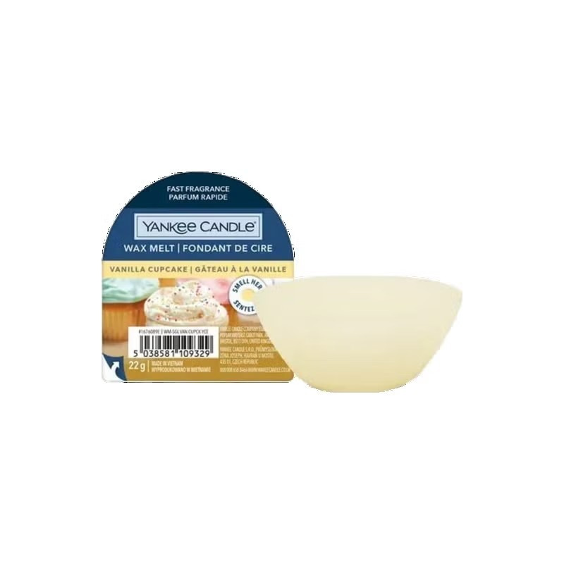 Yankee Candle Vanilla Cupcake Wachs Für Aromalampen 22 G - Image 3