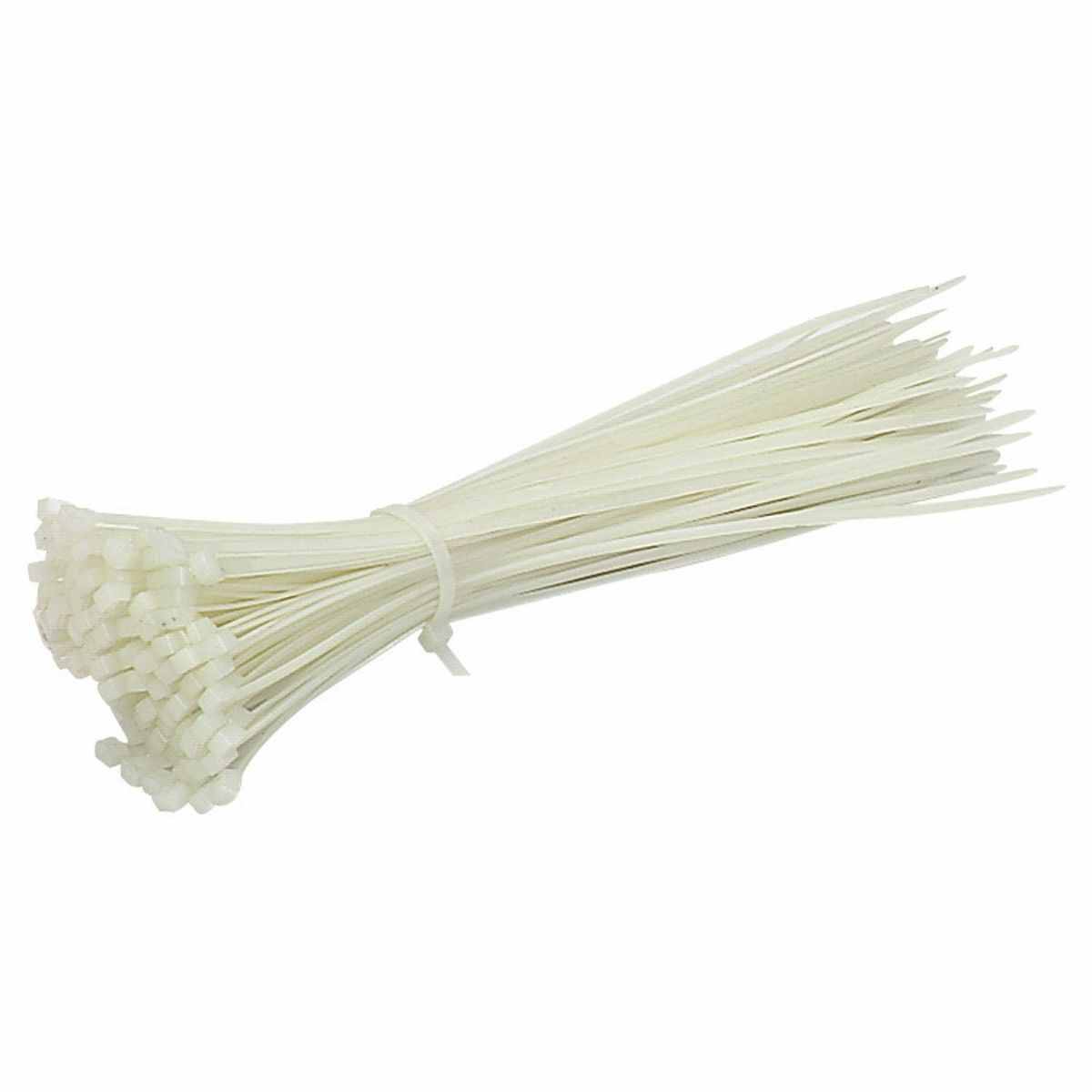 Bradas Weiß Es Kunststoff-Stirnband 2,5 X 200 Mm / 100 Stück