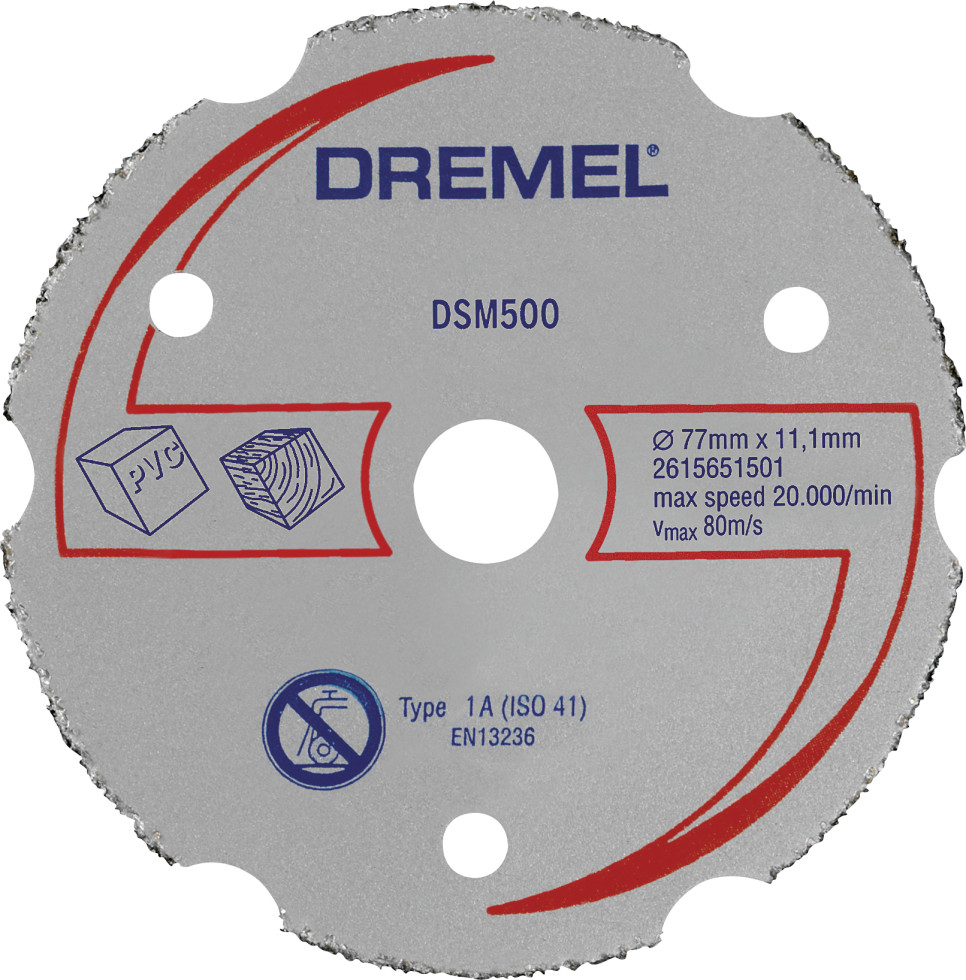 Dsm20 Mehrzweck-karbidtrennscheibe, Dsm500 - Dremel