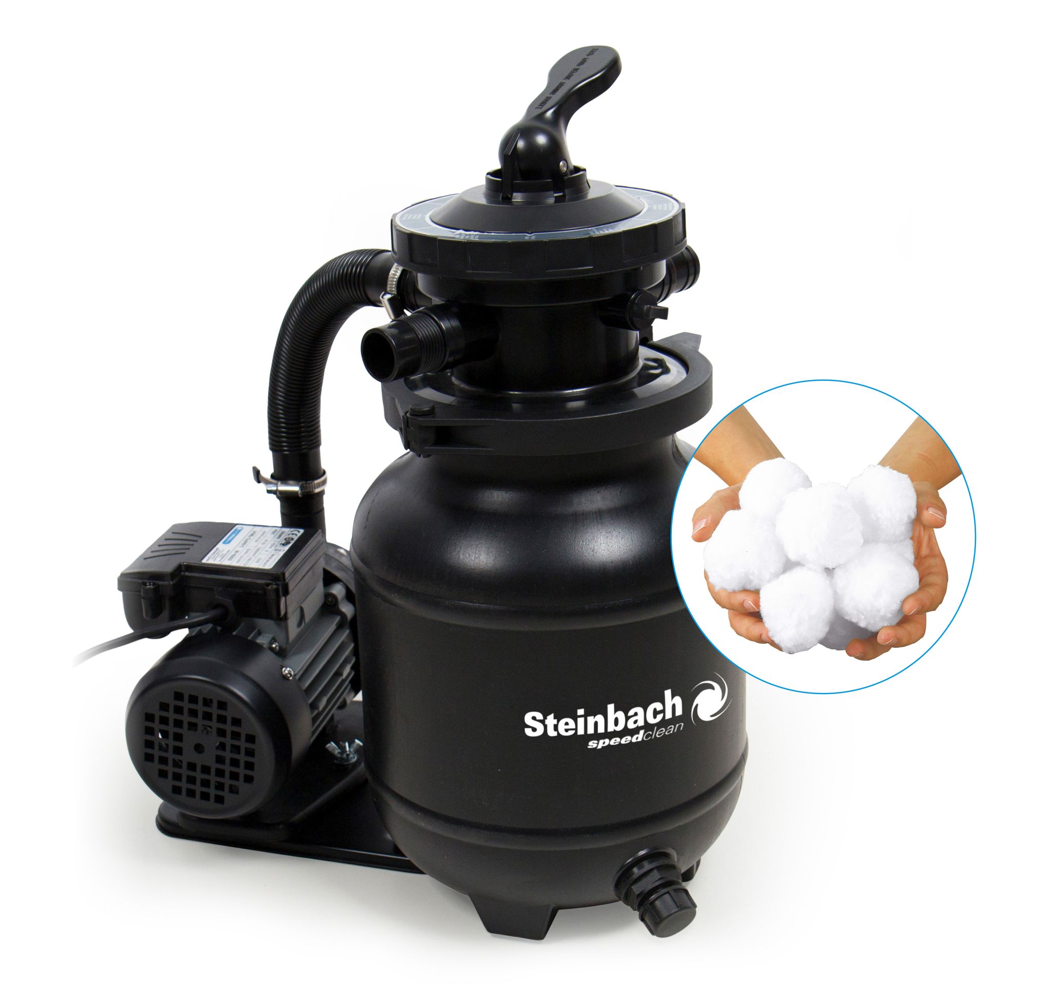 Steinbach - Swimming Pool Filteranlage 'active Balls +' Inkl. Filtermedium, Für Pools Bis 19.000 L