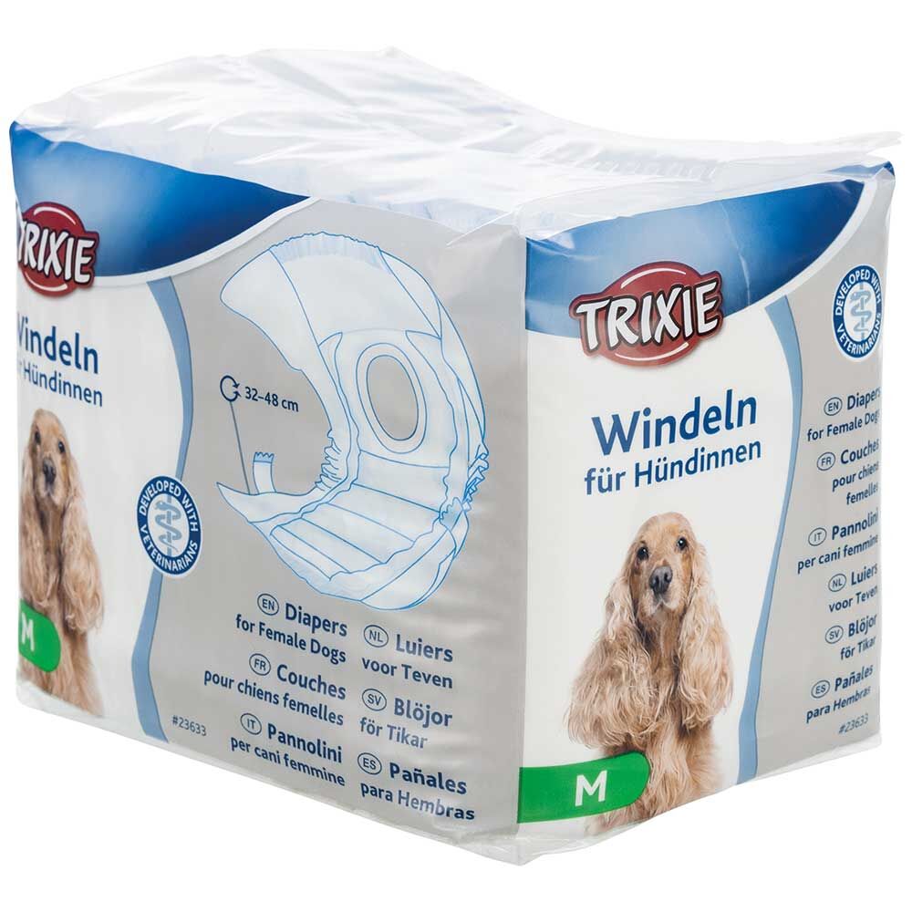 Trixie Weiss 2X Windeln Für Hündinnen (Hund), Tierhygiene - Bild 5