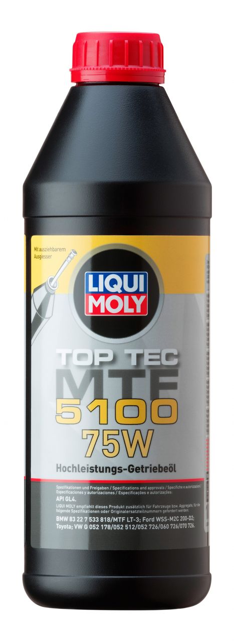 Liqui Moly Top Tec MTF 5100 75W Hochleistungs-Getriebeöl 6x1 Liter GL4 - Image 7