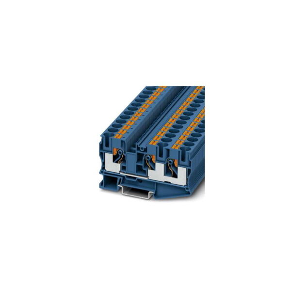 Phoenix Contact Blau Durchgangsklemme Pt 10-Twin Bu