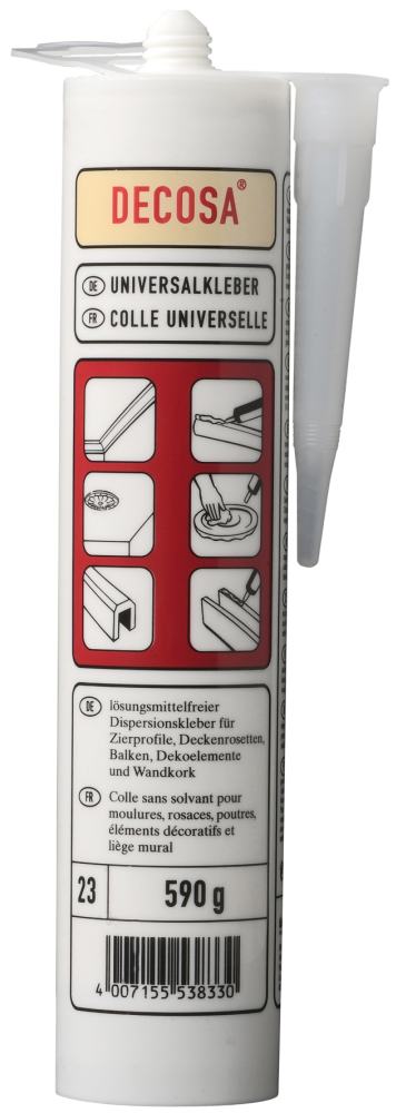 Saarpor - Decosa Universalkleber Für Styropor Und Kork 590 G Kartusche Montagekleber