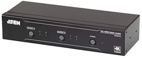 Aten VanCryst VM0202H 2x2 4K HDMI Matrix, Switch Box - Bild 4