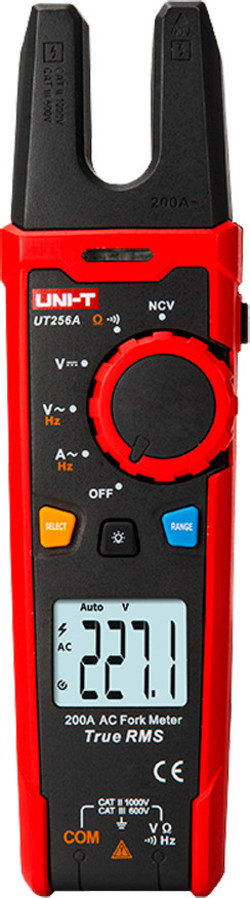 Uni-T Schwarz Multimeter, Daktilmetrs Dc/Ac 1000V, Ac 200A, 60M Ohm, 10Khz, 6000, Ncv, True-Rms (Cat Ii 1000V, Cat Iii 600V, Zangenstrommesser) - Bild 4