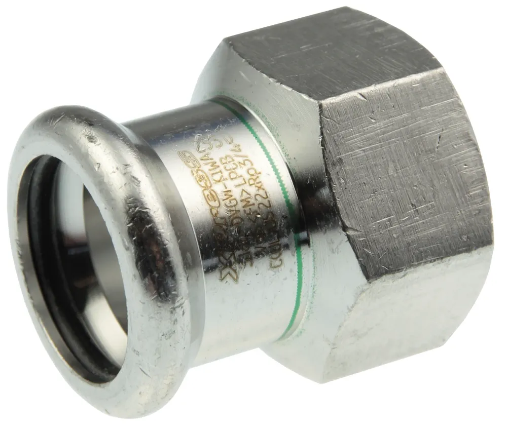 Vsh Xpress Edelstahl Übergangsmuffe I/I 42Xrp1 1/2" Typ R2702, 6190547