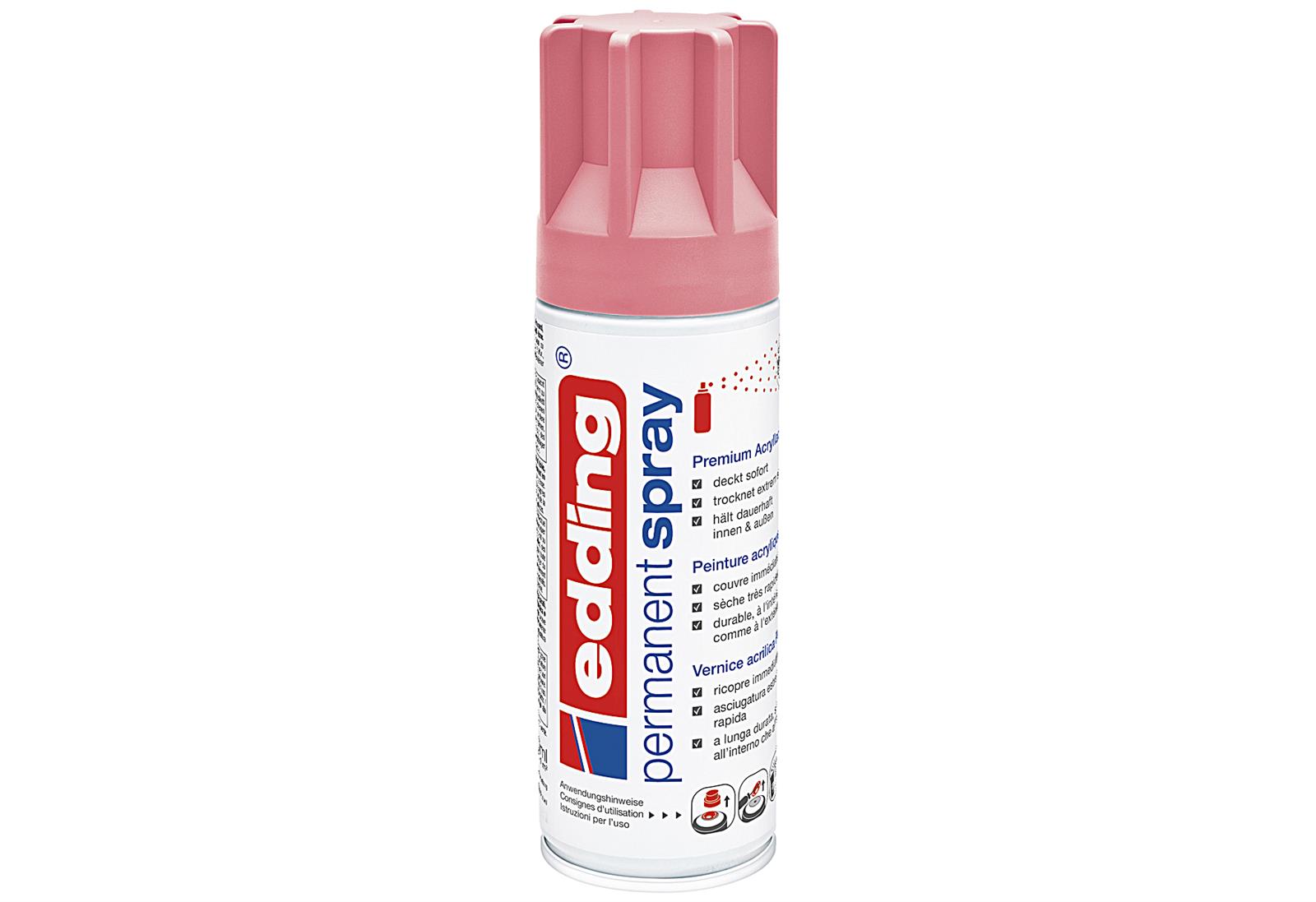 Edding - 5200 Permanentspray 200 Ml Classy Mauve Sprühlacke