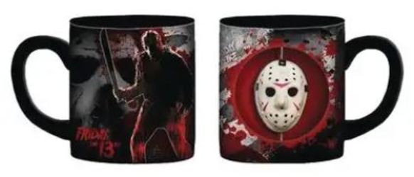 Paladone Schwarz Tasse Jason Mug Friday 13 300 Ml Keramik