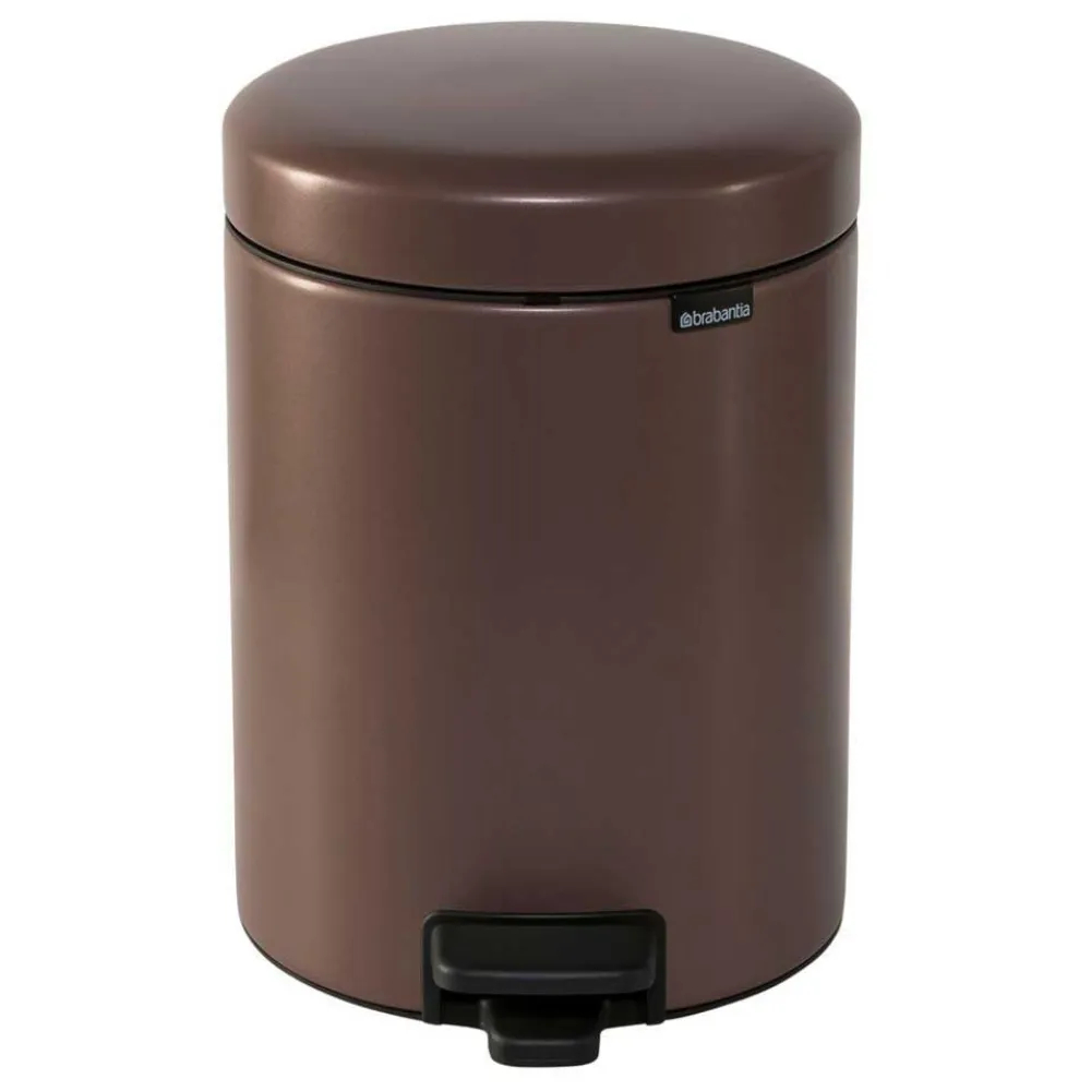 Mülleimer Brabantia Newicon 5l Geruchsdichter Deckel Rutschfeste Basis