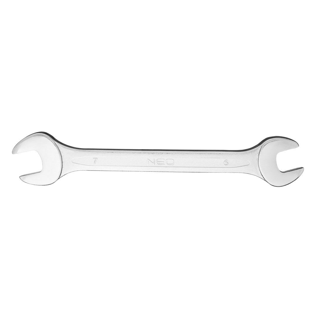 Für TOPEX-NEO-GRAPHITE NARZĘDZIA 09-806 DOUBLE OPEN WRENCH 6X7MM, CRV, DIN3110 - Bild 3
