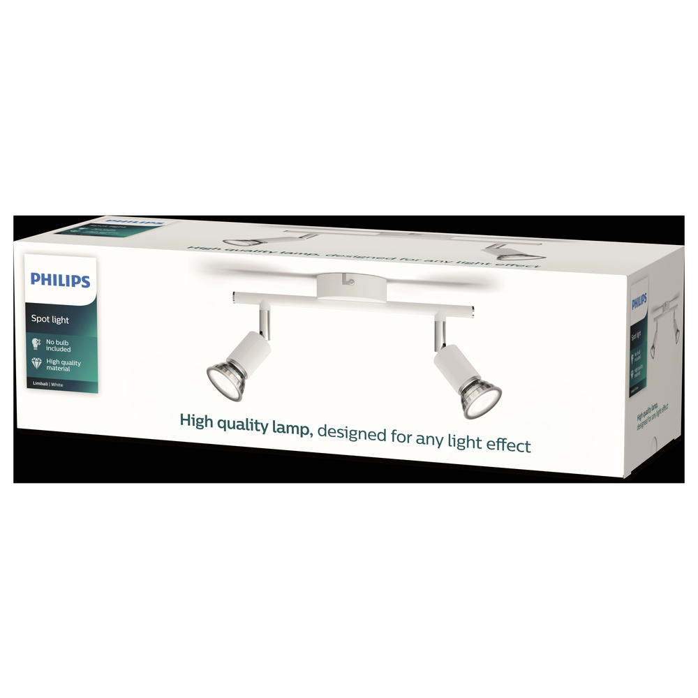 Philips Weiß Limbali Deckenstrahler Gu10