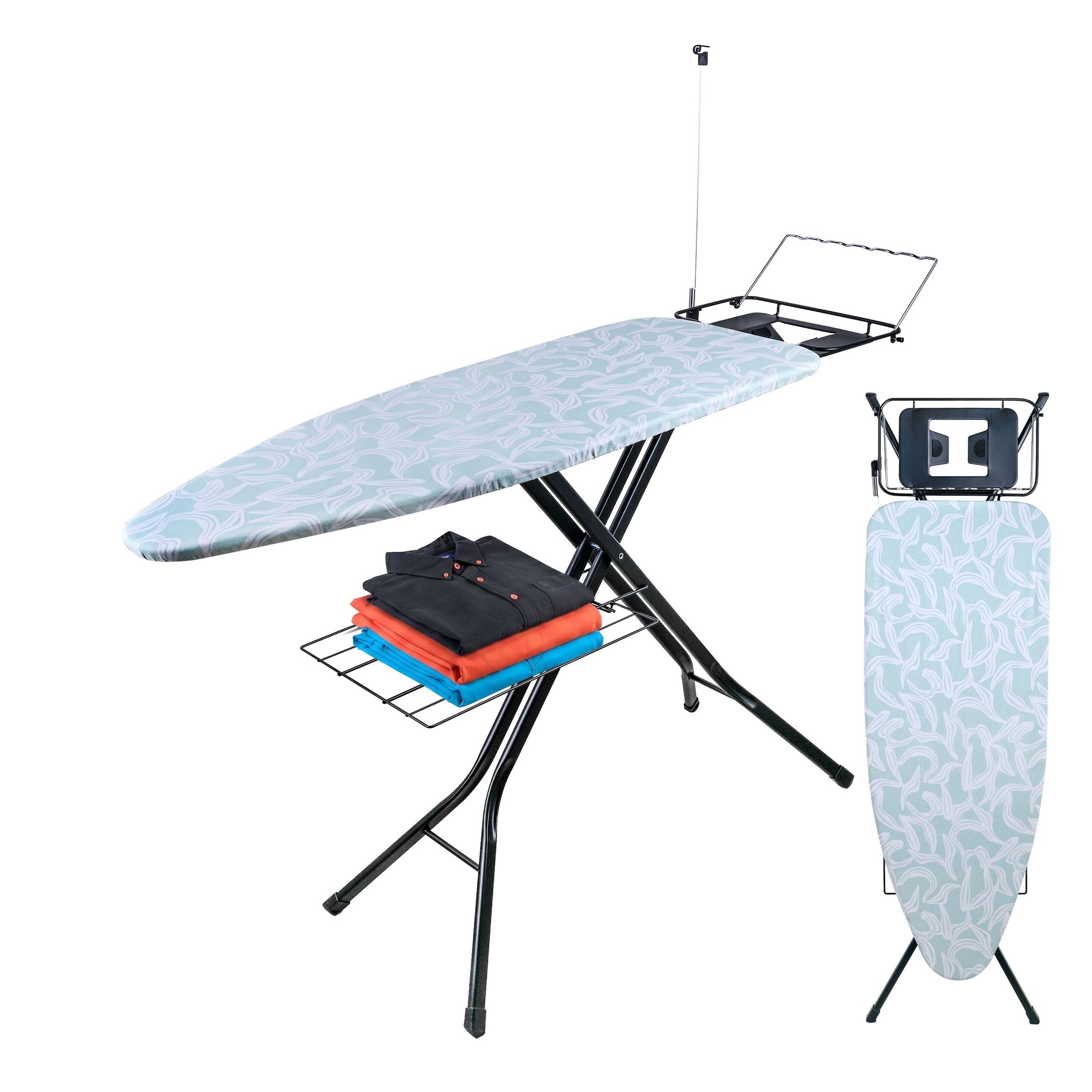 Relaxdays Table À Repasser 123 X 46 Cm