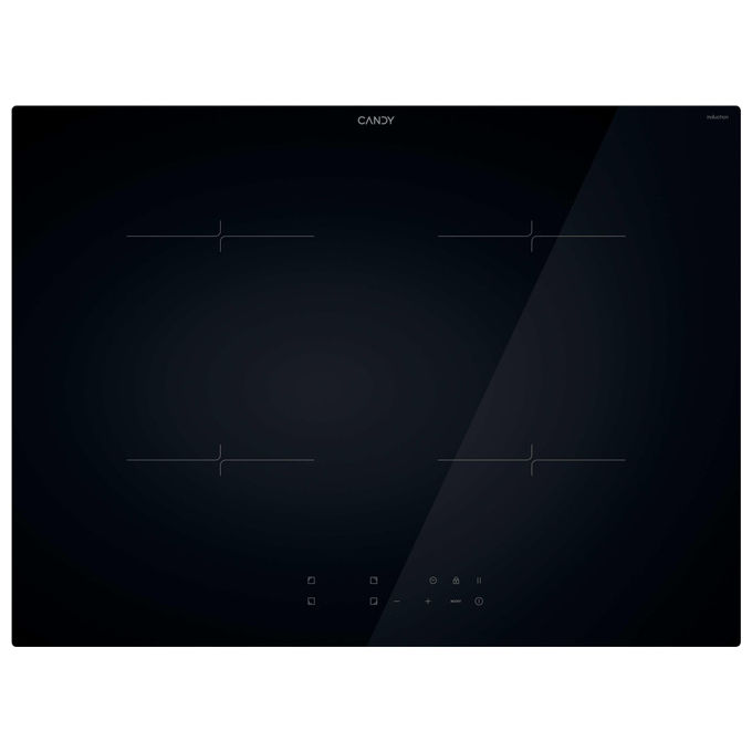 Candy Idea Ci7428ctt Nero Superficie Piana 70 Cm Piano Cottura A Induzione 4 Fornello(i)