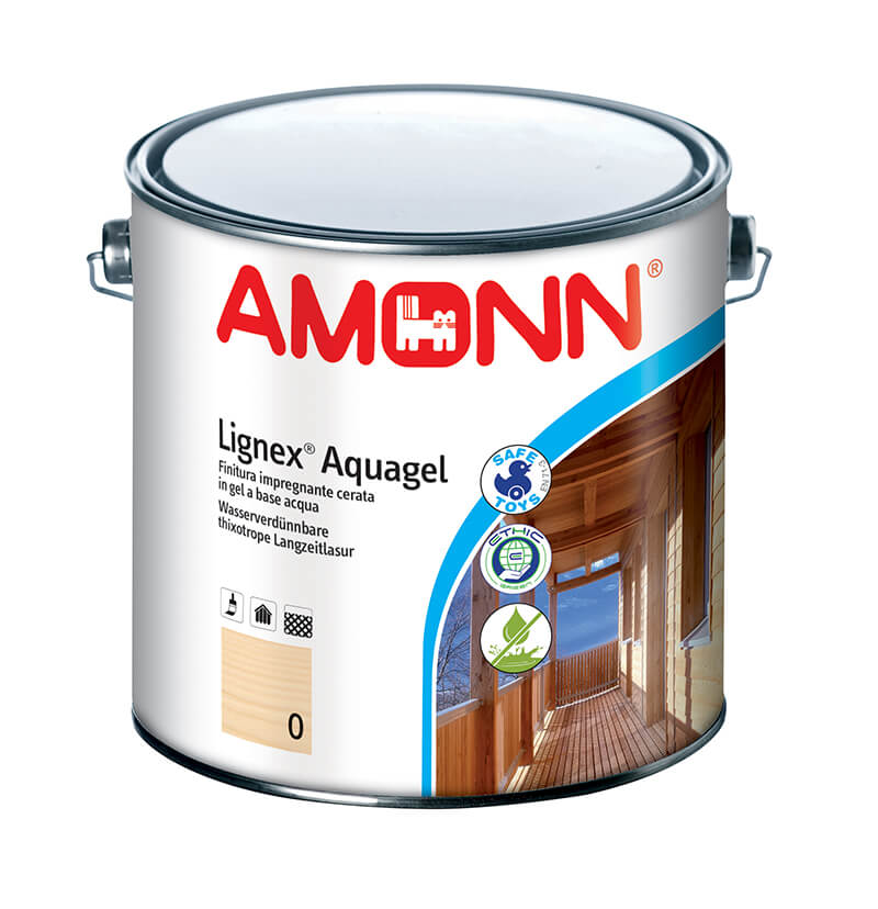 Amonn Lignex Aquagel Noce 0,75 Litri