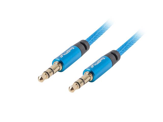 Cavo Est reo Lanberg Ca mjmjj 10cu 0010 bl 3,5mmm Connettori Jack M...