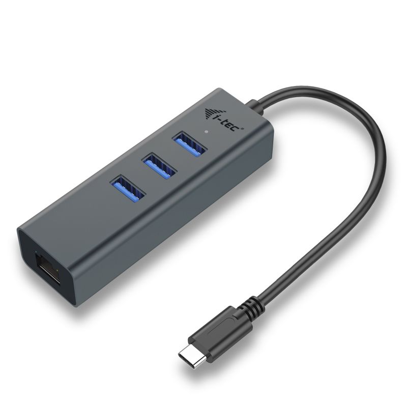 I-Tec Usb 3.0 Metal Hub 3 Port Mit Gigabit Lan Adapter C31metalg3hub - Bild 8