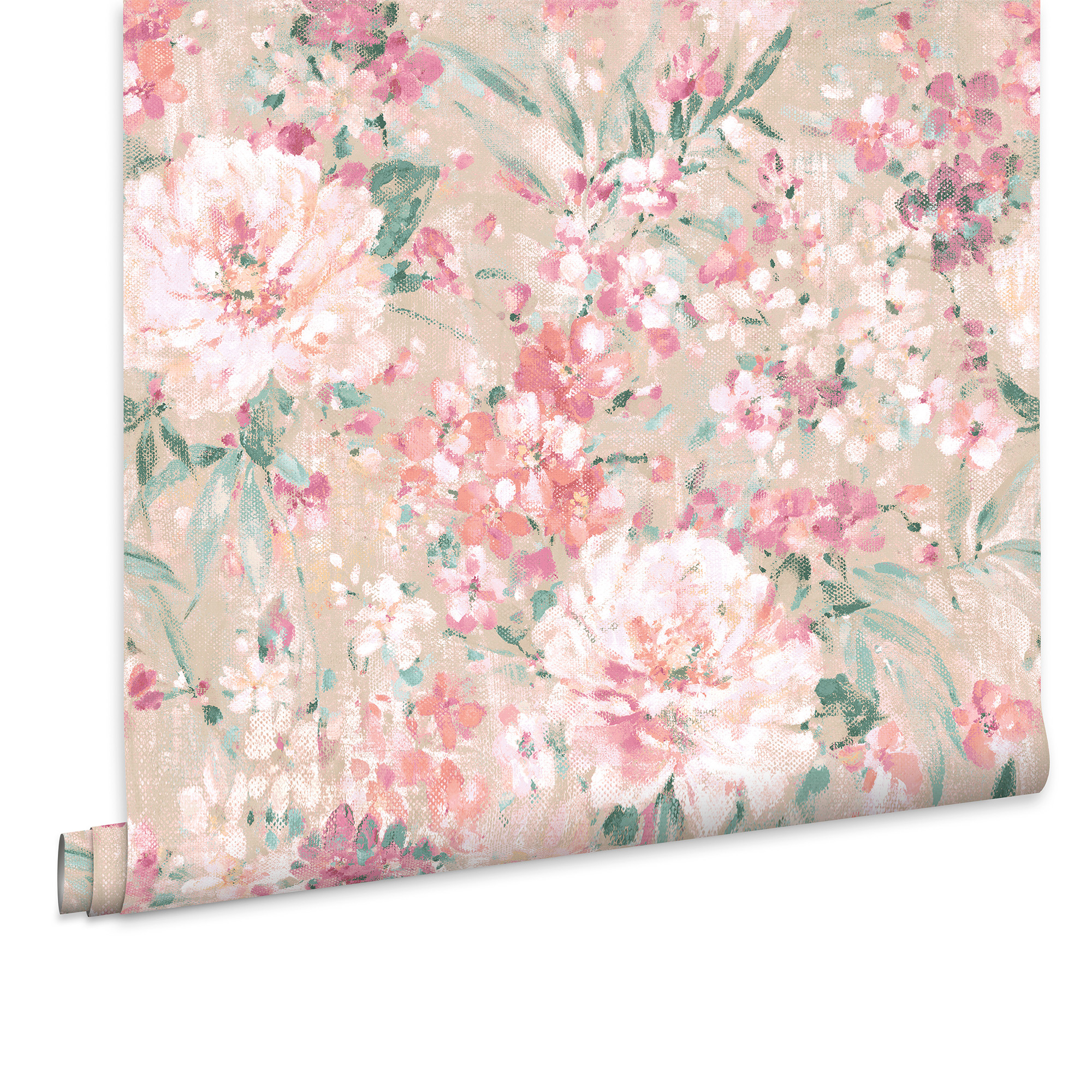Laura Ashley Vliestapete Mayville Plaster Pink - 10mx52cm