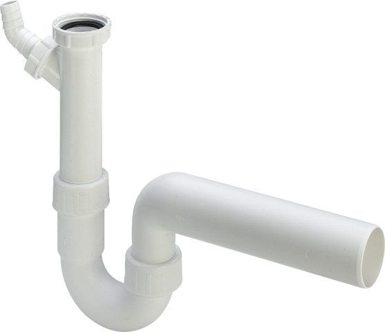 Viega - Röhrengeruchverschluss, Siphon Mit Abwasseranschluss, 11/2x50 102838 Model 7985.10