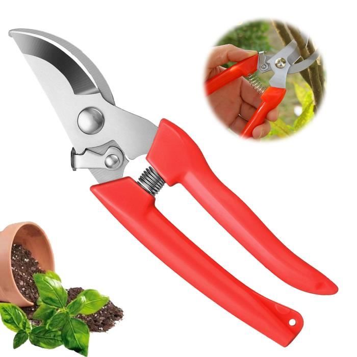 Outhwaite Professionelle Gartenschere Bypass, Astschere, Blumenschere Und Heckenschere Mit Federsperre