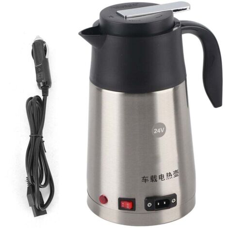 Bollitore Elettrico Portatile Da 1,2 Litri, 24 V, Per Camion E Auto, Per Far Bollire Caffè E Acqua, Riscaldare Tazze E Tazze.