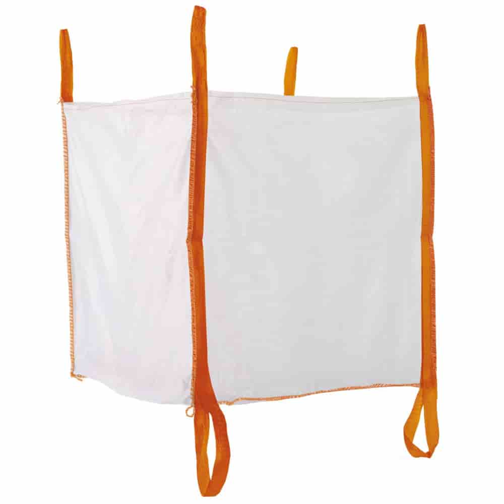Klasebo® Big Bag Oben Offen, 2 Schlaufen Unten Tragkraft 1000 Kg, 90 X 90 X 90 Cm