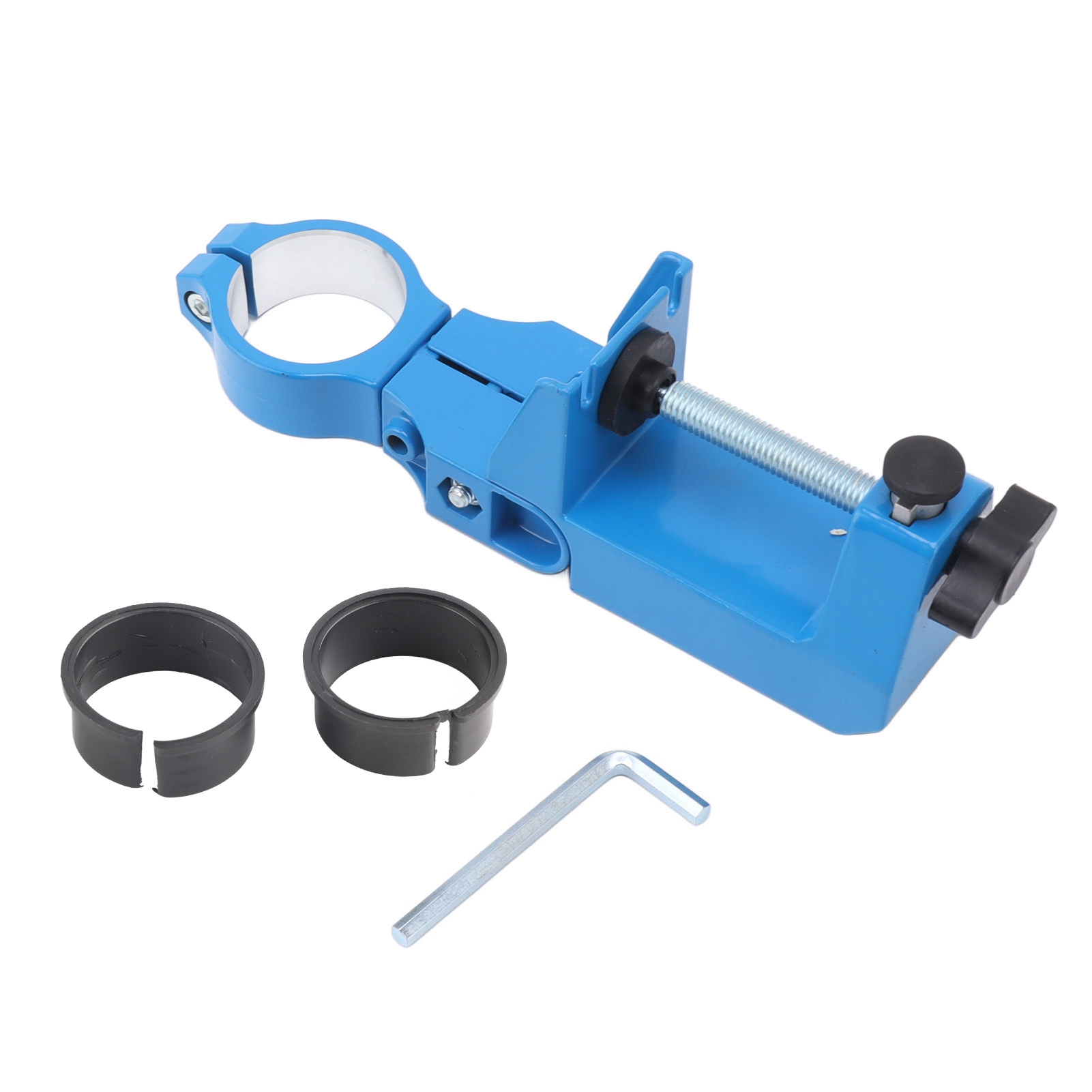 Support de perceuse à main réglable, tête rotative à 360°, inclinaison 90°, alliage d'aluminium