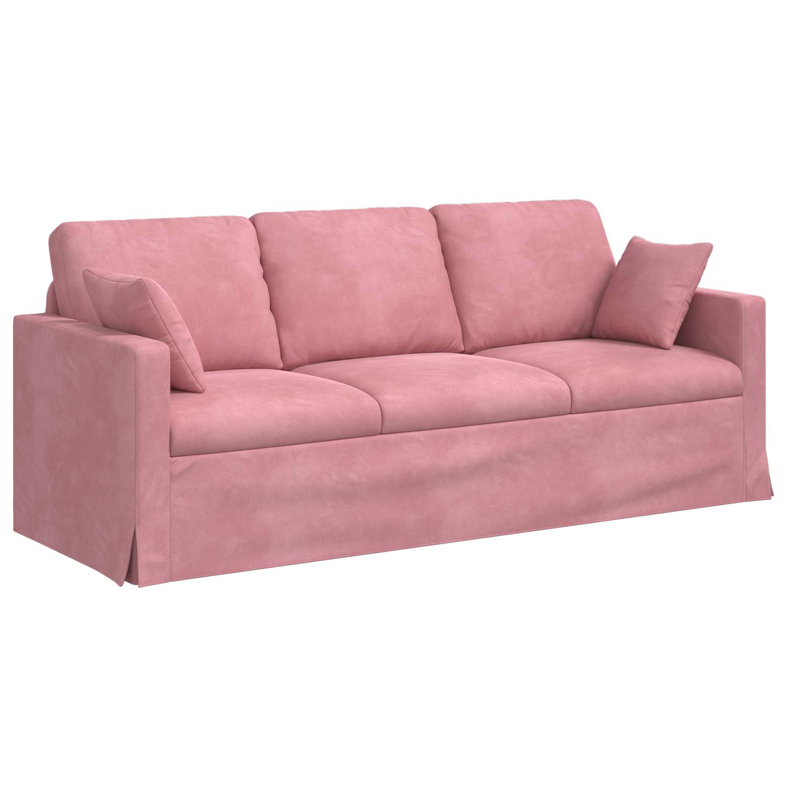 Sofa Pink 198 X 78 X 80 Cm Velvet Vidaxl