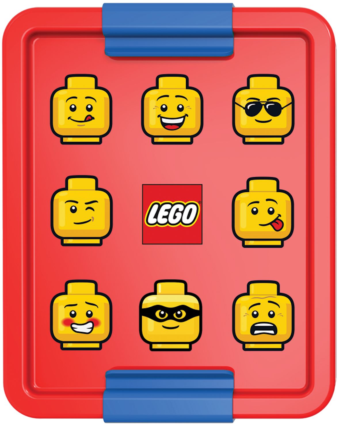 Lego Blau/Mehrfarbig Lunch Box - Iconic, Lunchbox, - Bild 3