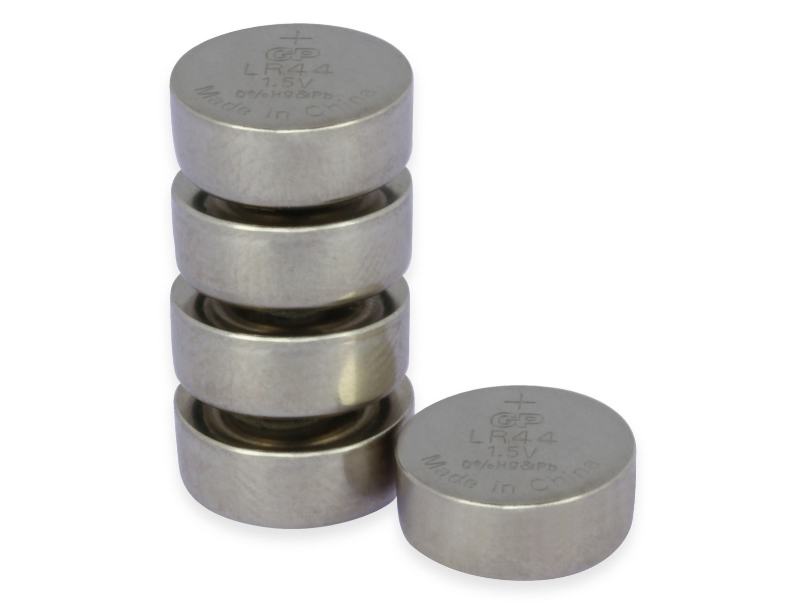 GP Knopfzellen V13GA LR44 Alkaline 1,5V 5 Stück - Bild 6