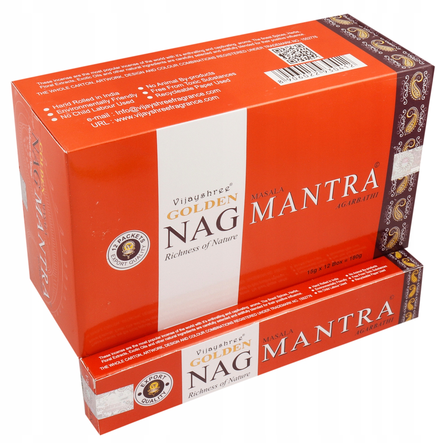 Ancient Wisdom Golden Nag Räucherstäbchen 15G - Mantra G05