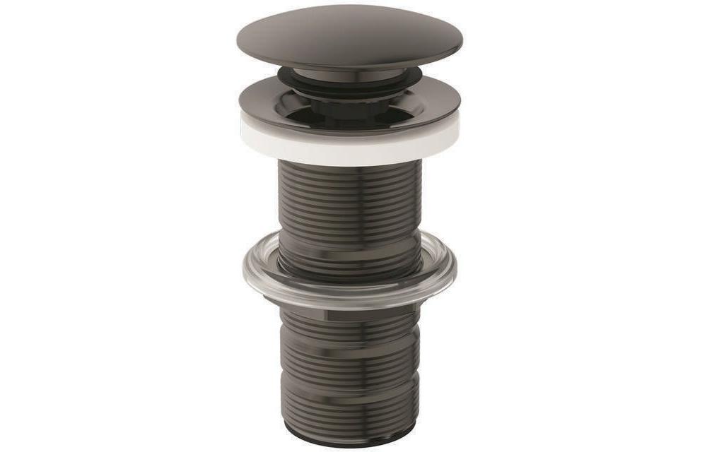 Ideal Standard Push-Open-Ventil, Mit Ungeschlitztem Schaft, Ohne Überlauf, E1483a5 - Bild 2