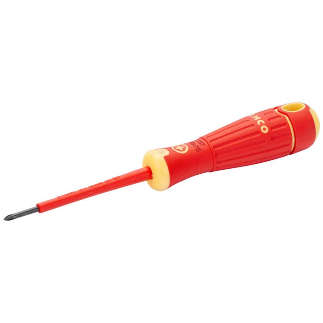 Bahco Isolierter Fit Phillips-Schraubendreher Ph2 X 100 Mm