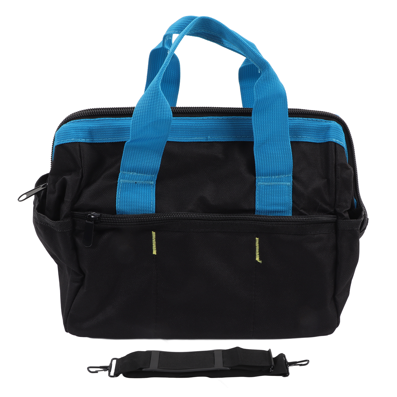 Sac à outils à large ouverture en toile Oxford 600D imperméable, 35 cm, clés et tournevis