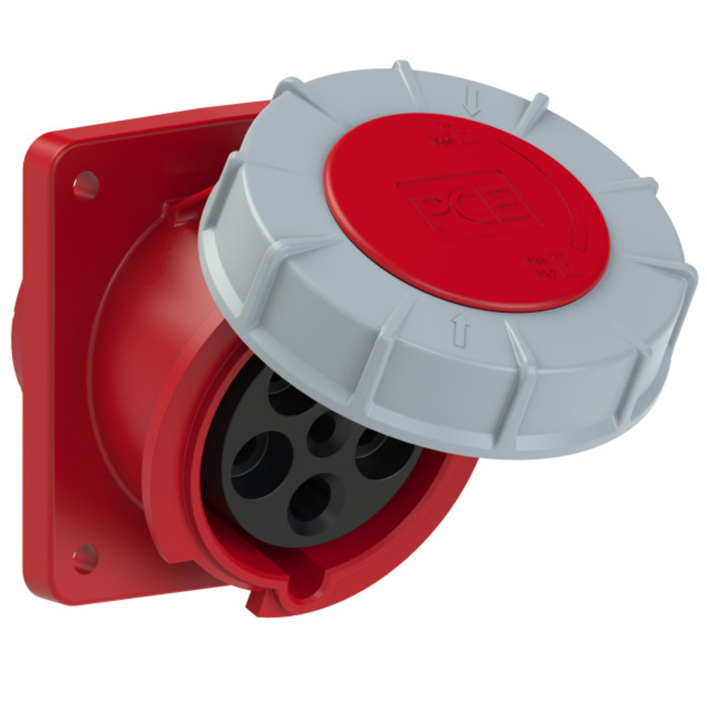 Pce Rot - Power Twist 435-6 Cee Anbaudose 63 A 5Polig 400 V 1 St.