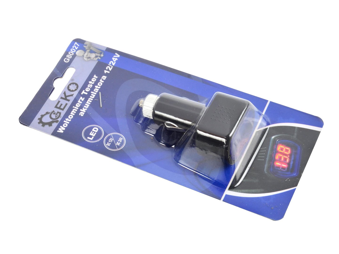 Import Voltmeter, Batterietester 12/24V (100)