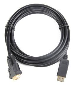 Gembird Schwarz Displayport Zu Dvi-D Kabel (24+1) 1M M/M