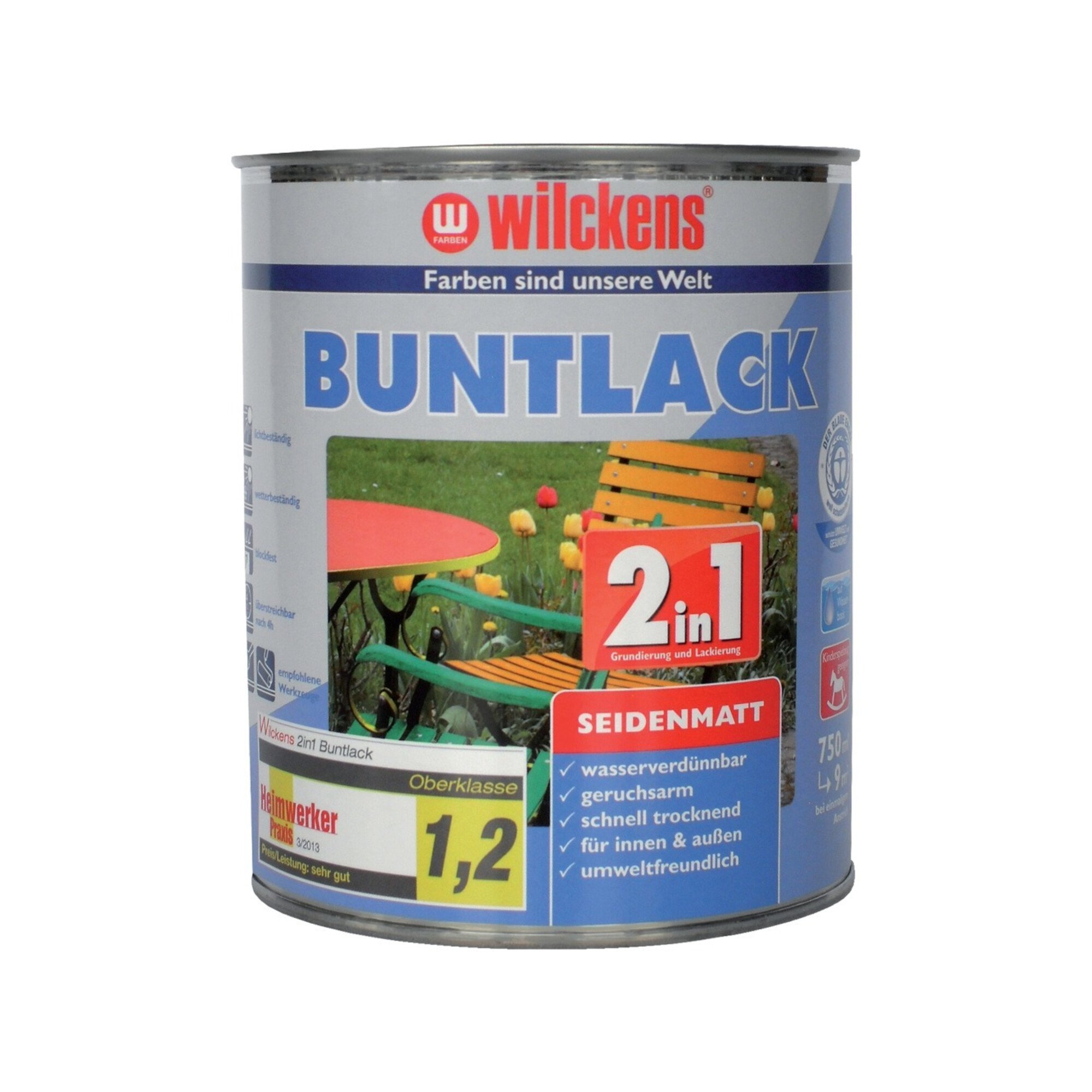 Buntlack 2in1, 750 Ml S-matt, Anthrazit Ral7016