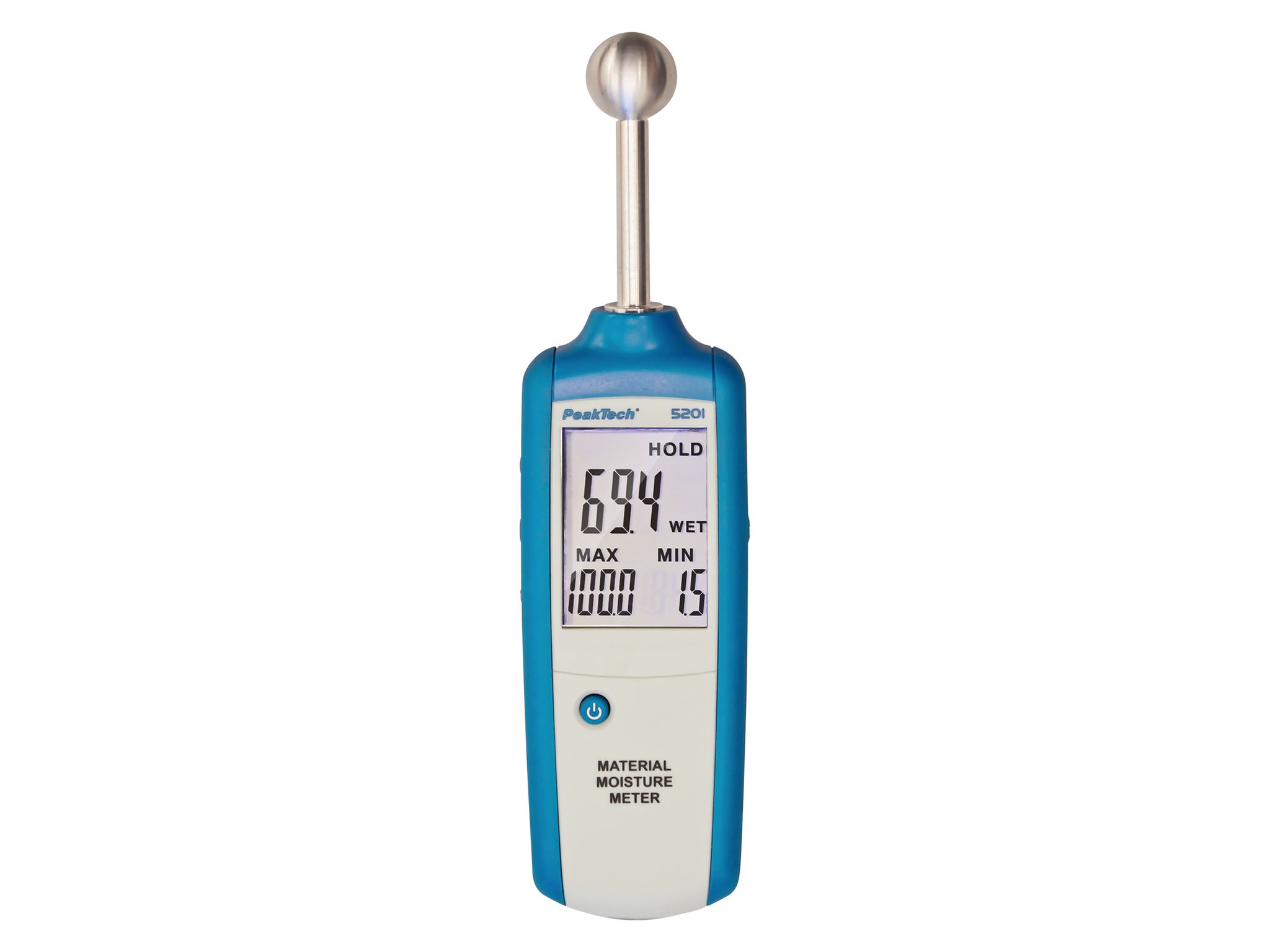 Peaktech , Feuchtigkeitsmessgerät, P 5201 Materialfeuchtemessgerät - Image 3