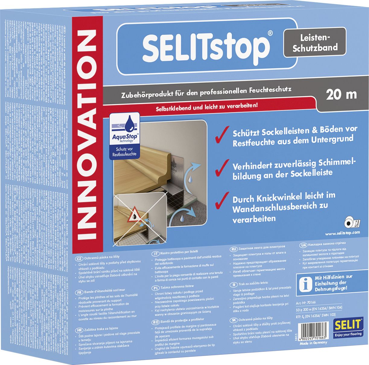 (0,75 EUR/m) SELITstop® Leisten-Schutzband 20 m - Image 3