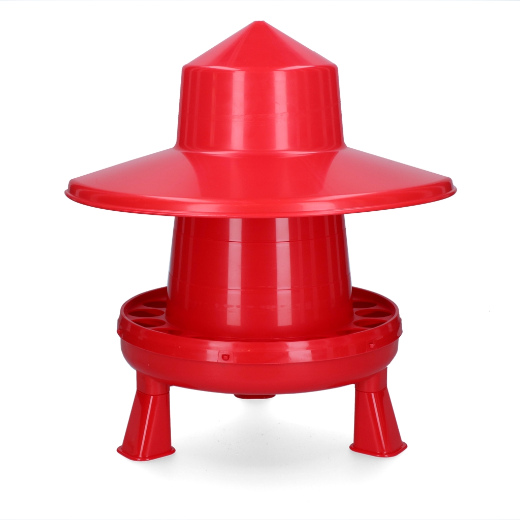 Poultry Feeder Gaun 4 Kg Kunststoff Rot