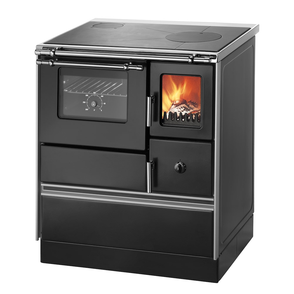 WESTMINSTER Holzherd »K76F-70«, Heizleistung: 7,6 kW - schwarz - Image 2