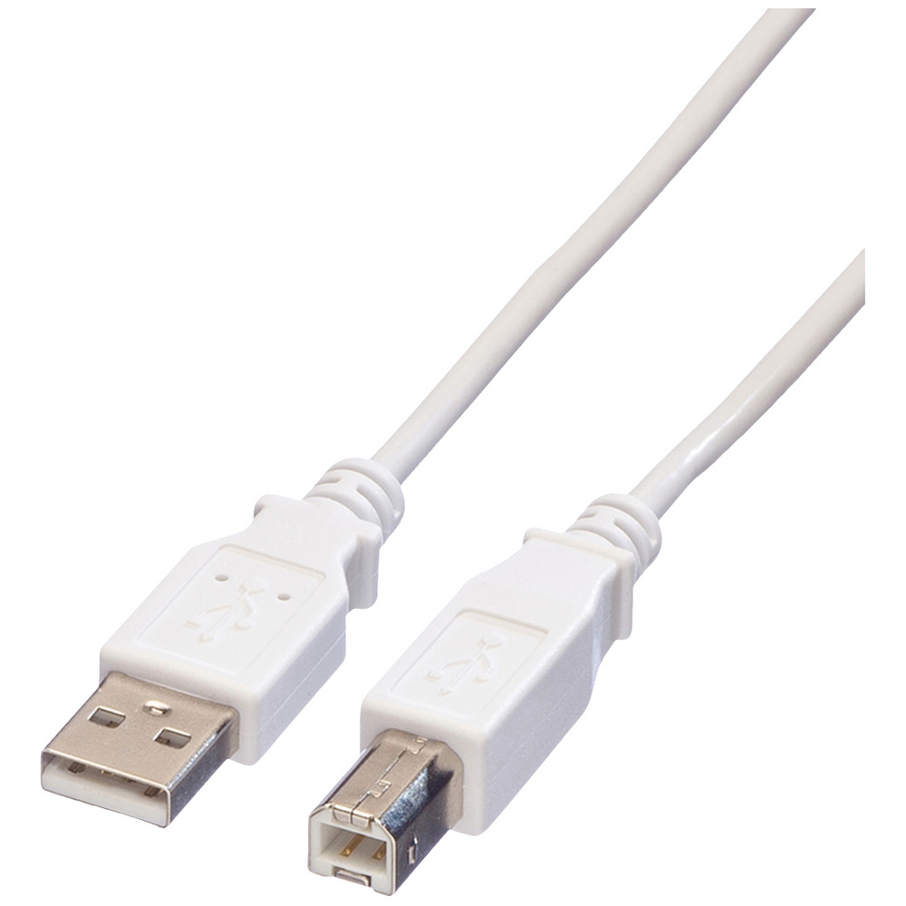 Itb Weiß Value Usb-Kabel Usb 2.0 Usb-A Stecker, Usb-B Stecker 4.50 M Geschirmt 11.99.8841