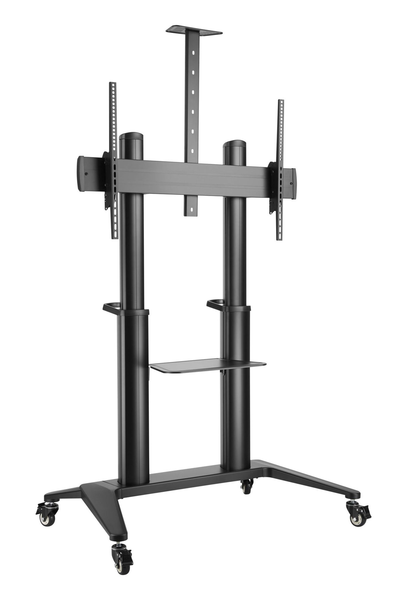 Vivolink Schwarz Mobiler Stand-Trolley