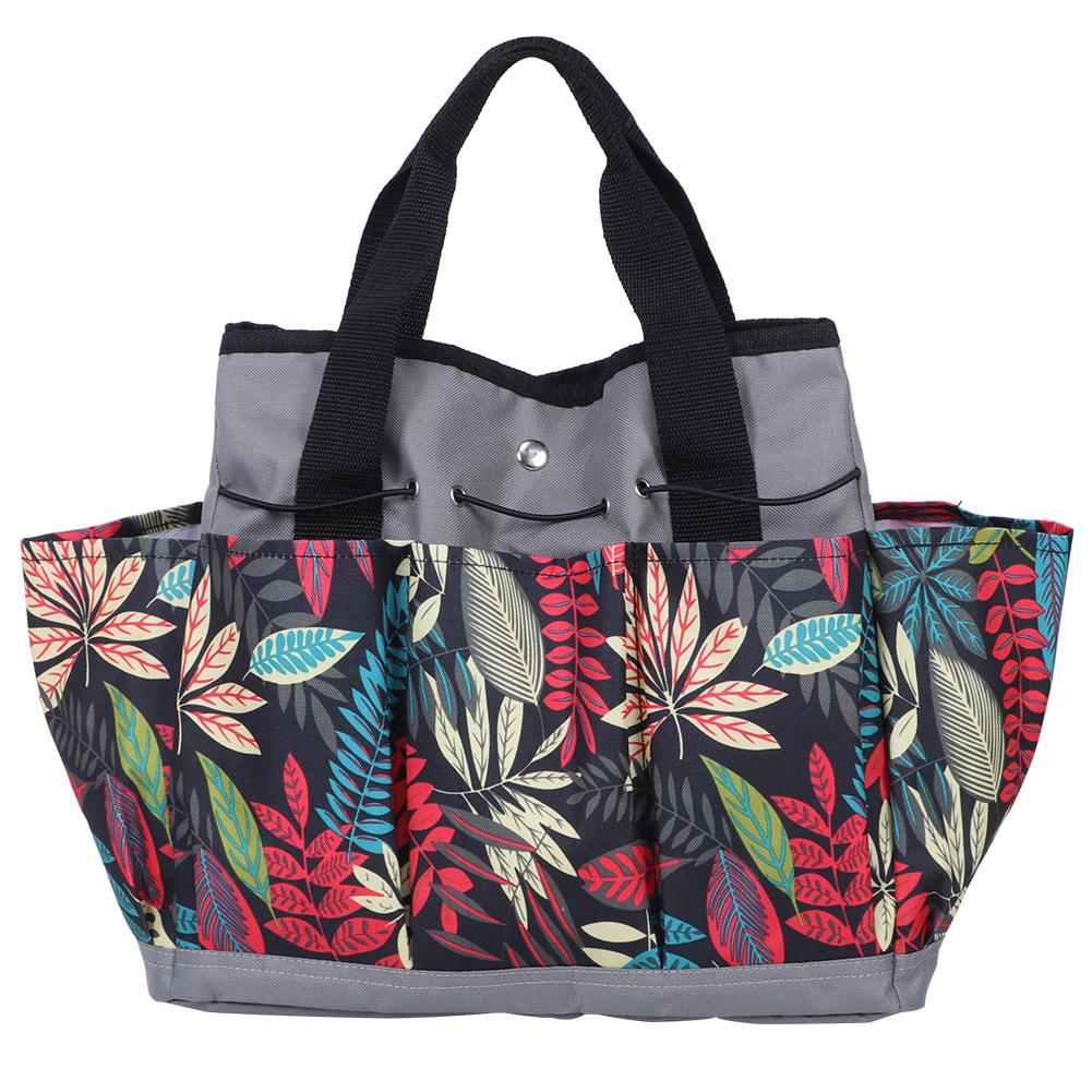 Sac à outils de jardin multipoches en polyester 600D, 48,5 x 30 cm