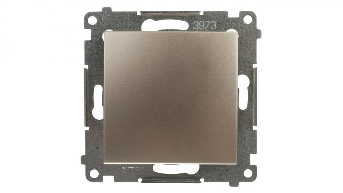Kontakt-Simon DW1.01/44 Elektro-Messer, goldfarben, Kunststoff, IP20, IP44, 250 V, 10 A, 75 mm - Bild 5