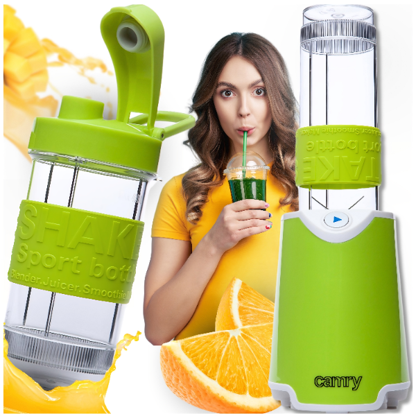 Camry Grün Fitness Standmixer 500W, Standmixer, - Bild 3
