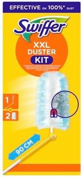 Swiffer XXL Staubmagnet-Set mit Teleskopstab, ausziehbarer Griff, 2 Staubtücher - Image 6