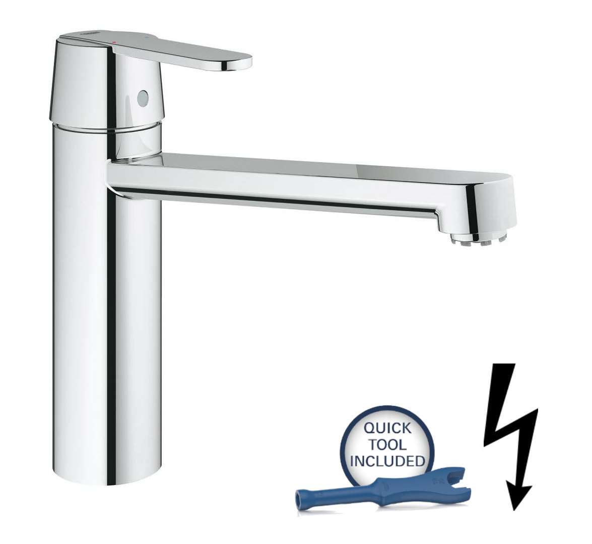 Küchenarmatur Get Niederdruck Chrom Armatur Spültischarmatur Spülaramtur - Grohe